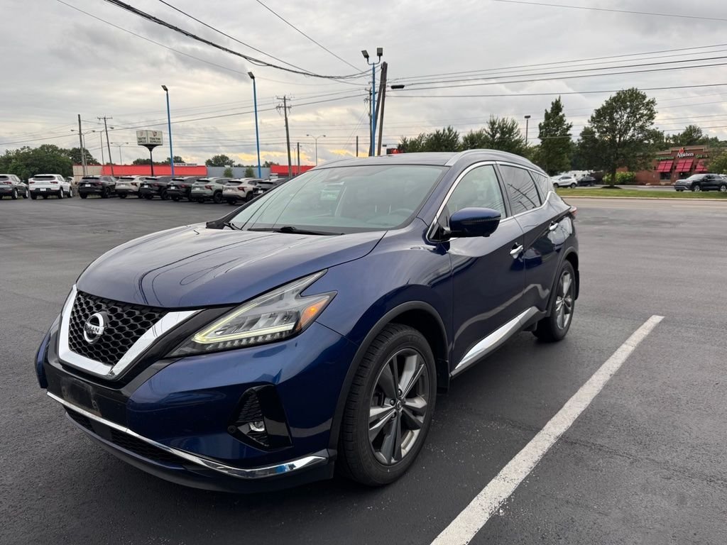 Used 2019 Blue Nissan Platinum image 1