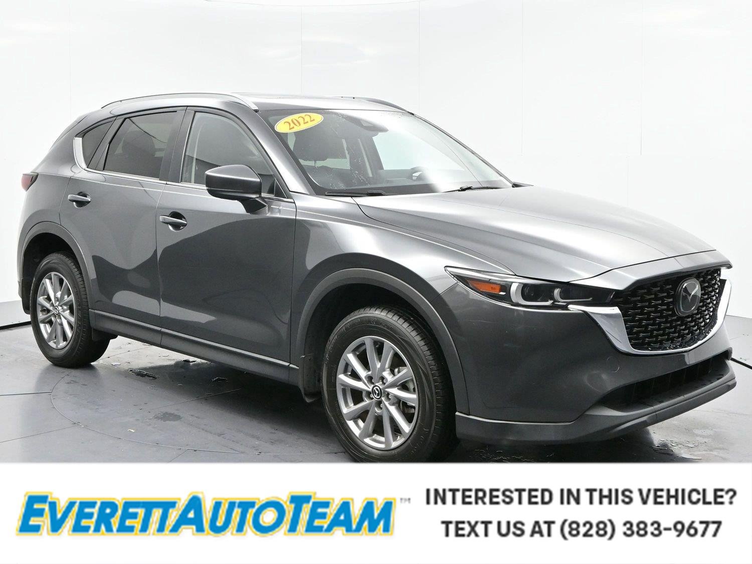 Used 2022 Machine Gray Metallic Mazda 2.5 S Preferred Package image 1