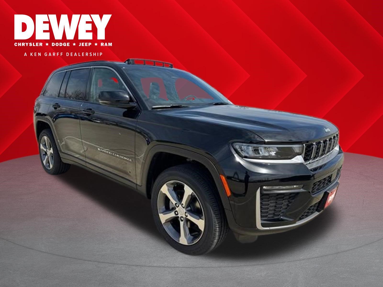 New 2026 Diamond Black Crystal Pearlcoat Jeep Limited image 1