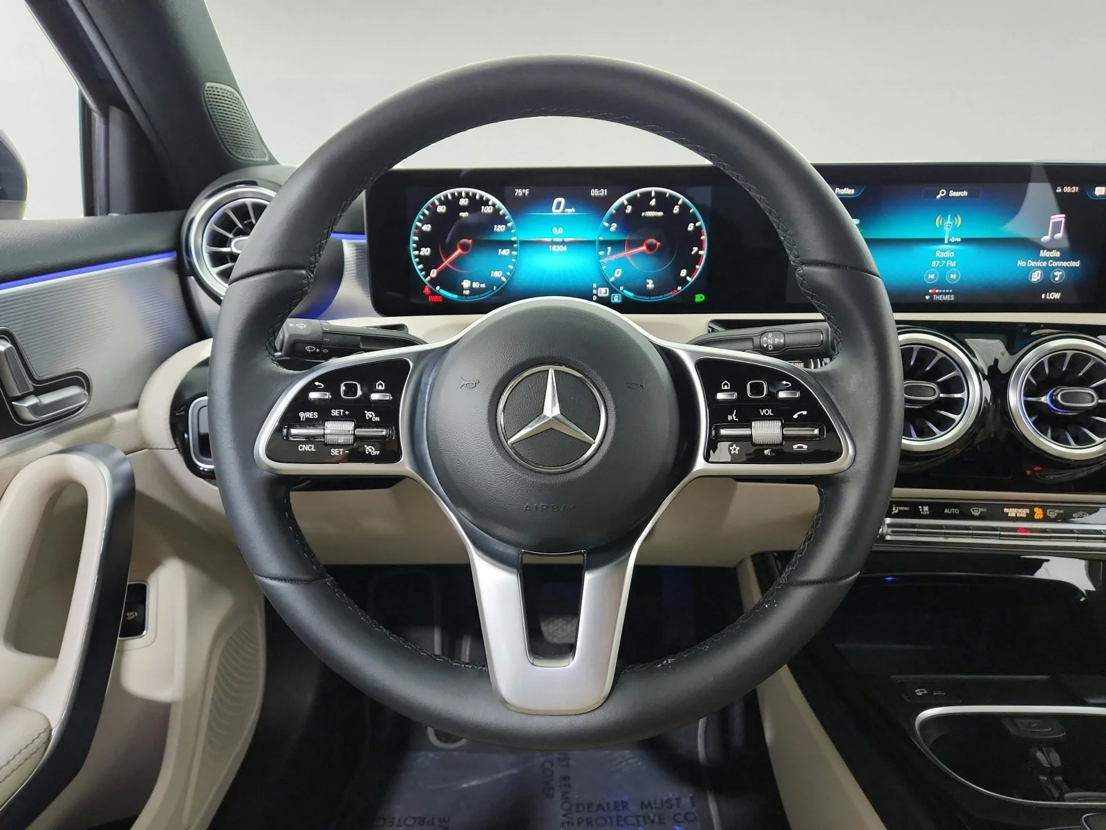 Used 2022 Denim Blue Metallic Mercedes-Benz A 220 image 23