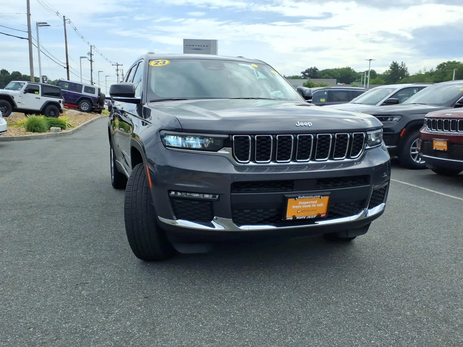 Certified Used 2023 Baltic Gray Metallic Clearcoat Jeep Limited image 4
