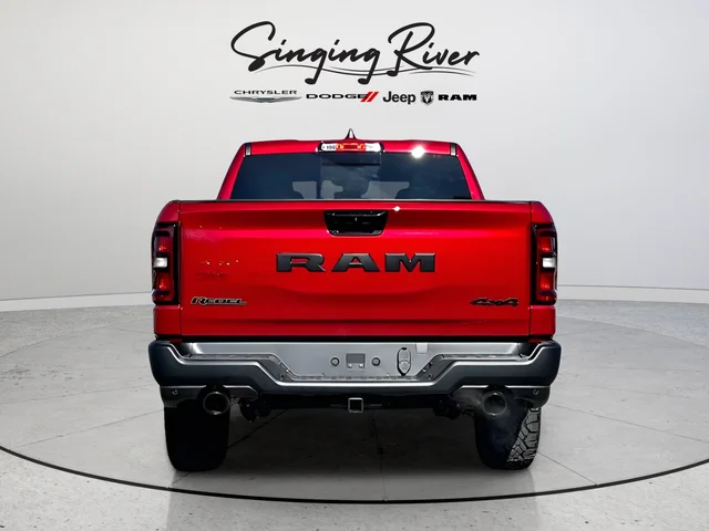 New 2026 Molten Red Pearl-Coat Exterior Paint RAM Rebel image 4
