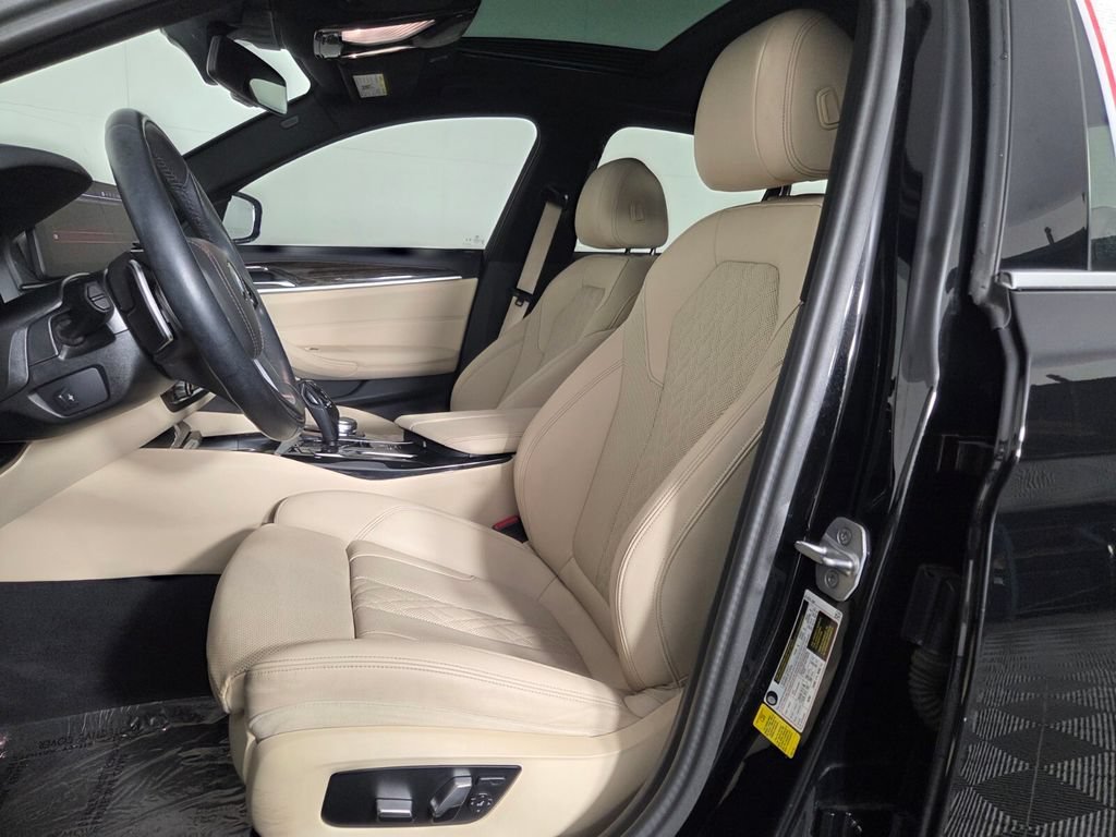 Certified Used 2023 Jet Black BMW 530i image 9