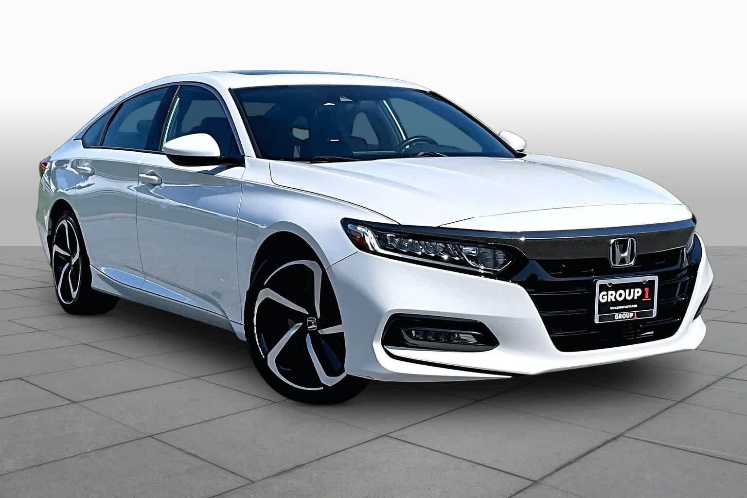 Used 2019 Platinum White Pearl Honda Sport 2.0T image 3