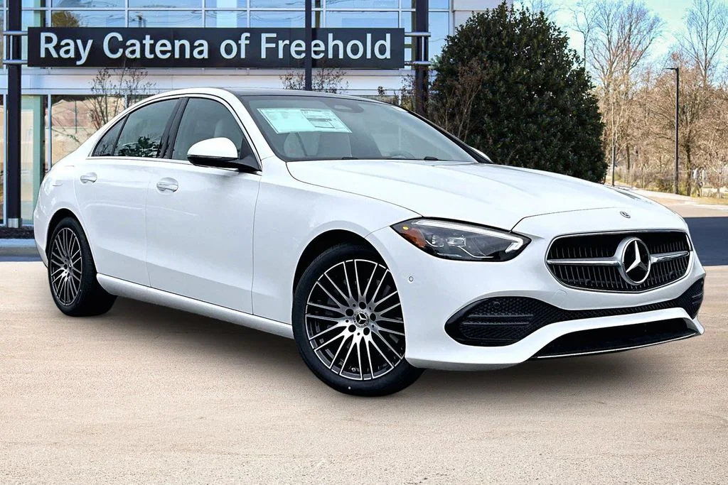 New 2026 White Mercedes-Benz C 300 image 2