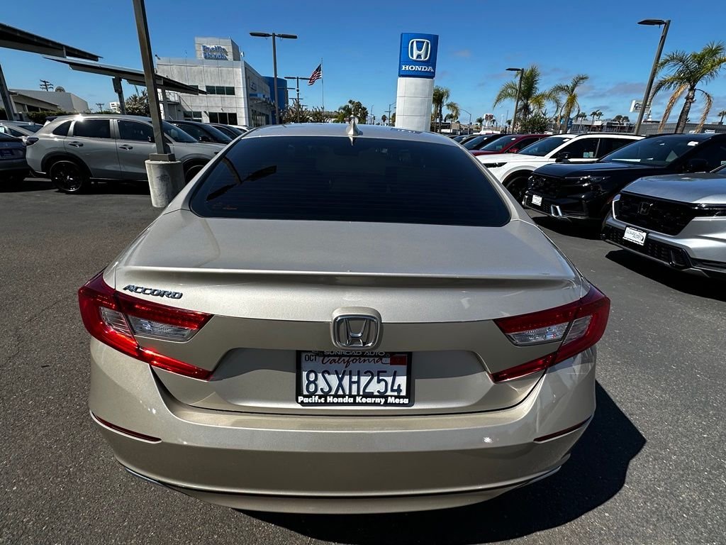 Used 2020 Gold Honda EX-L image 7