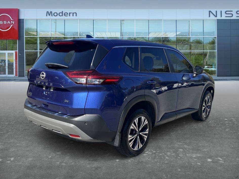 Used 2023 Caspian Blue Metallic Nissan SV image 5