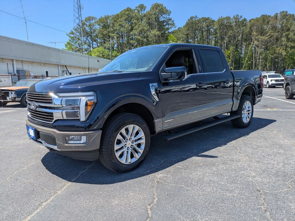 New 2026 Antimatter Blue Metallic Ford King Ranch image 8
