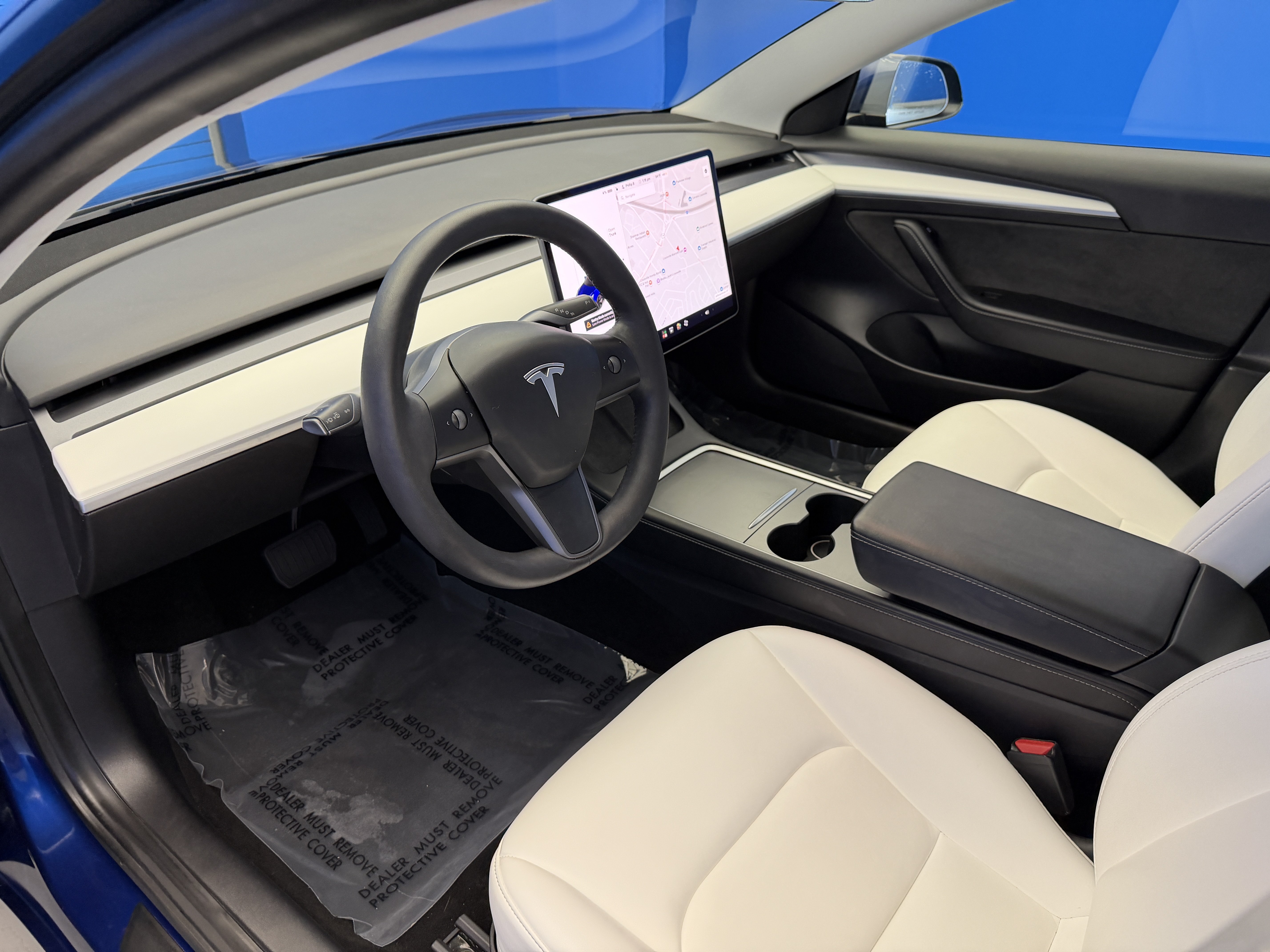 Used 2021 Deep Blue Metallic Tesla Standard Range Plus image 12