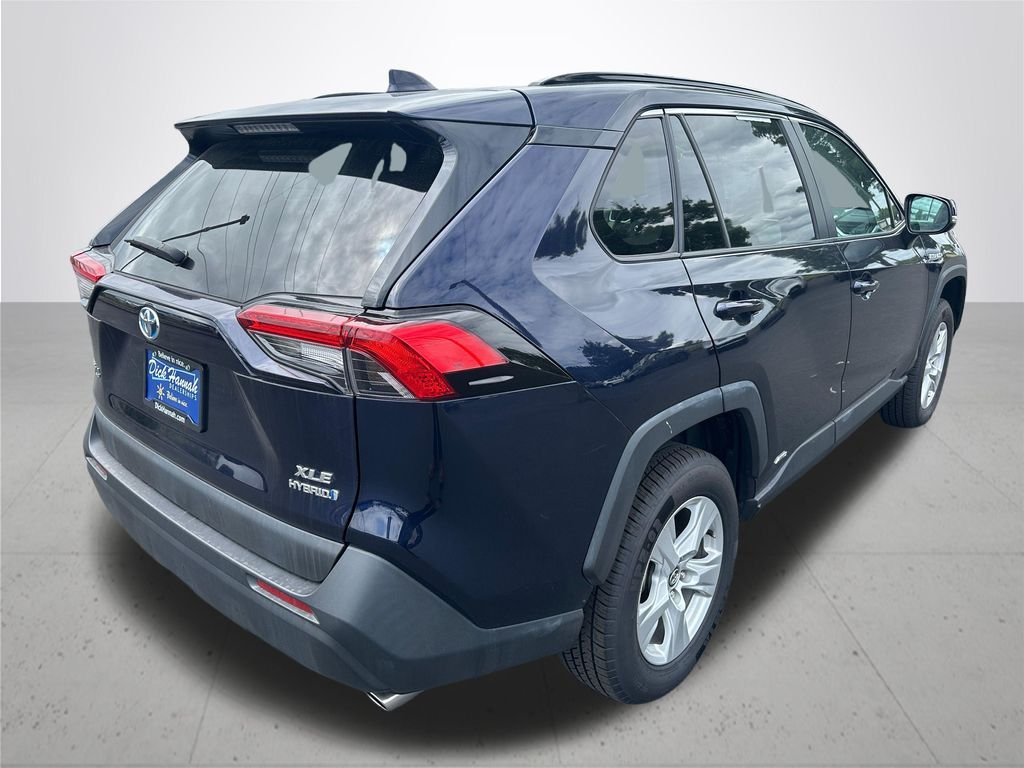 Used 2020 Blue Toyota XLE image 7