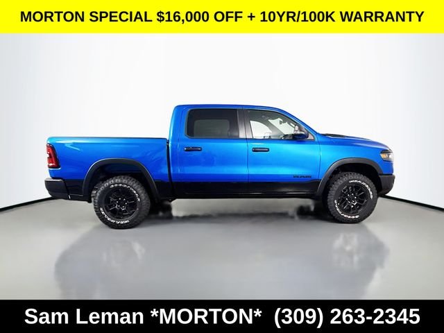 New 2026 Hydro Blue Pearl-Coat Exterior Paint Ram Rebel image 8