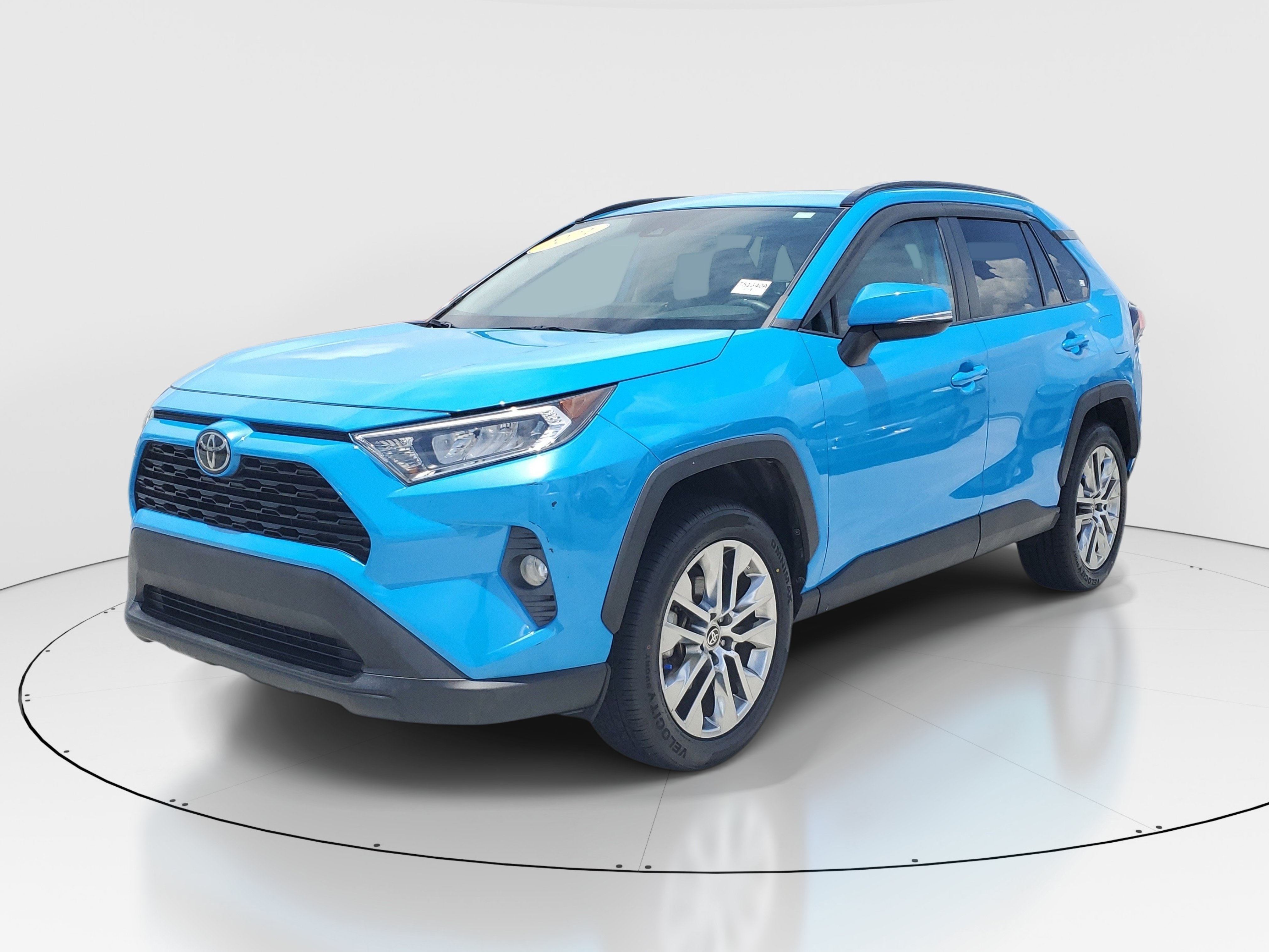 Certified Used 2021 Blue Flame Toyota XLE Premium image 3
