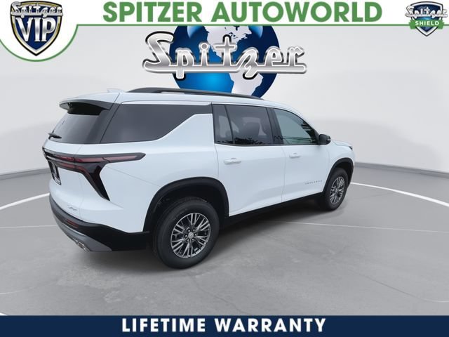 2026 Chevrolet Traverse LT White at Spitzer Autoworld Chevy Buick GMC Cadillac