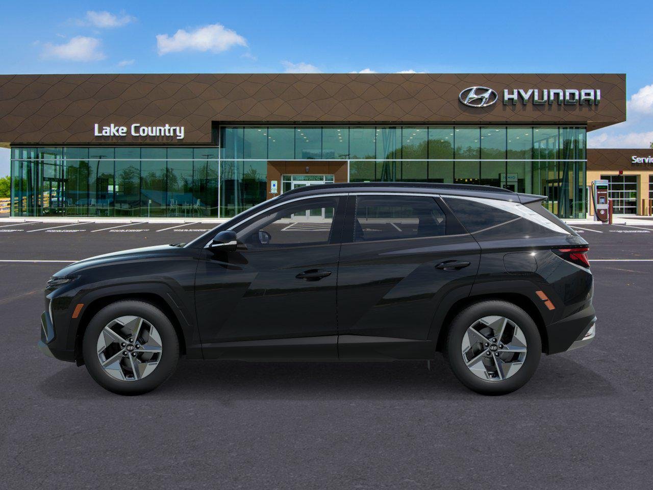 New 2026 Phantom Black Hyundai SEL AWD image 3