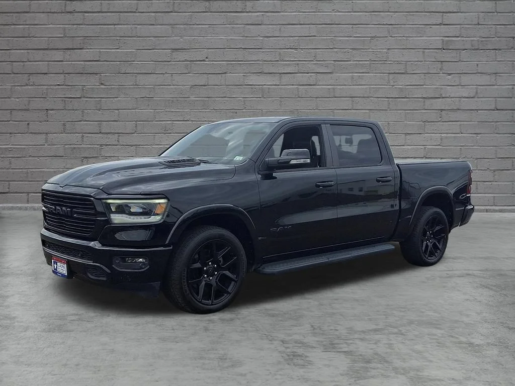 Used 2021 Black Ram Laramie Crew Cab 4x4 5