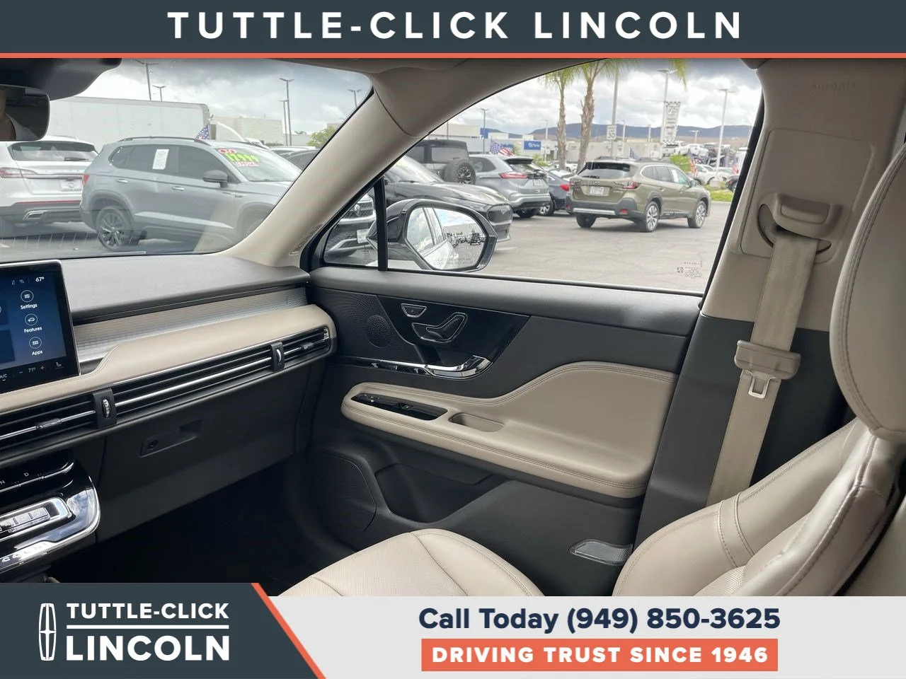 Used 2024 PRISTINE WHITE ME Lincoln Premiere image 3