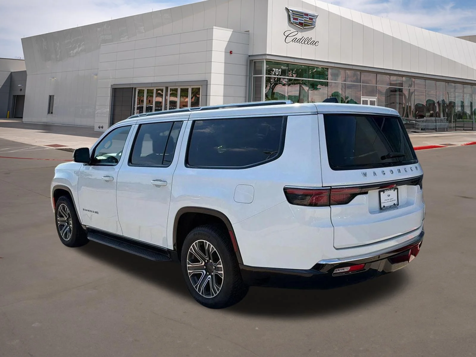 Used 2024 Bright White Clearcoat Jeep Series II image 3