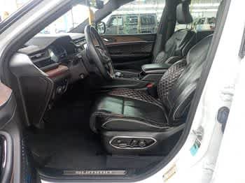 Used 2022 Bright White Clearcoat Jeep Summit image 5