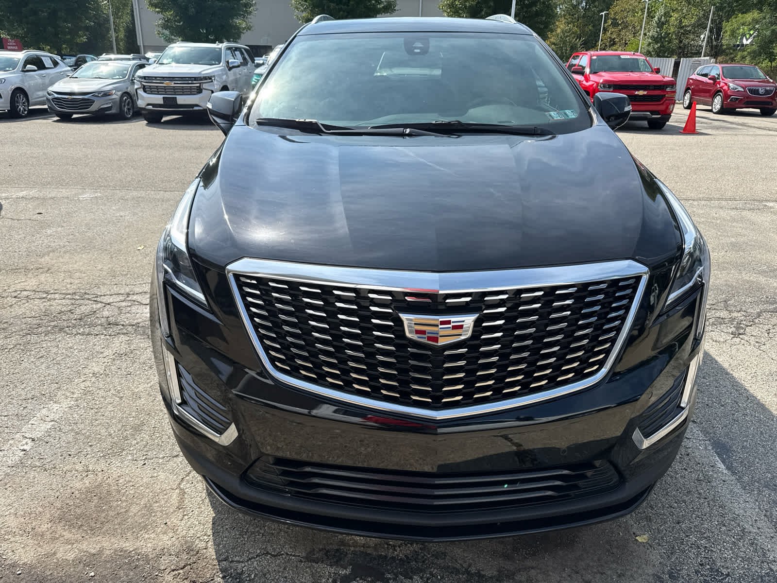Certified Used 2023 Stellar Black Metallic Cadillac AWD Luxury image 2