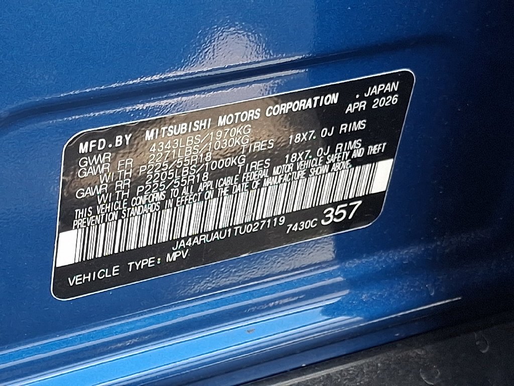 New 2026 Blue Mitsubishi 2.0 ES image 11