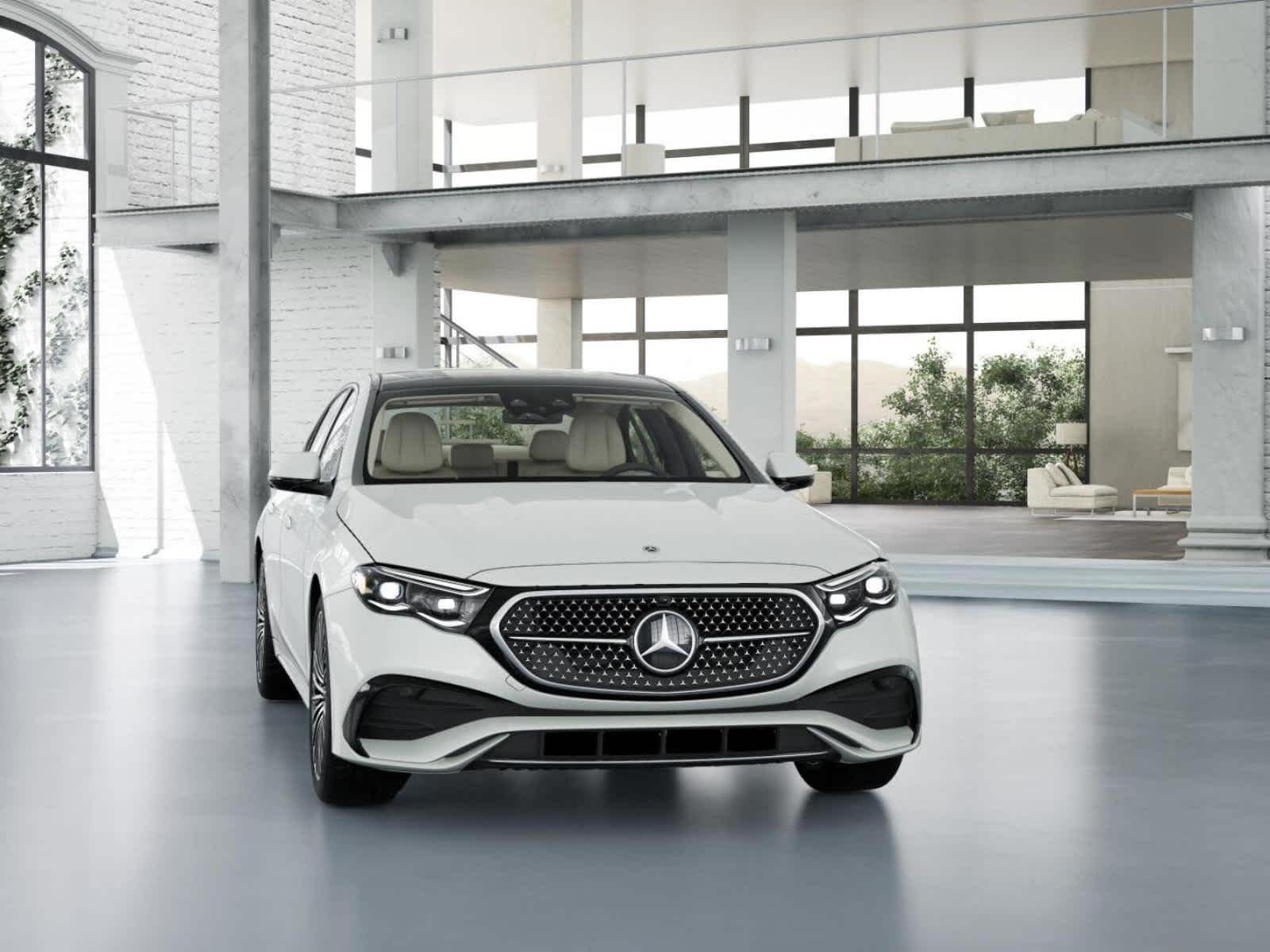 New 2026 MANUFAKTUR Moonlight White Metallic Mercedes-Benz E 350 image 8