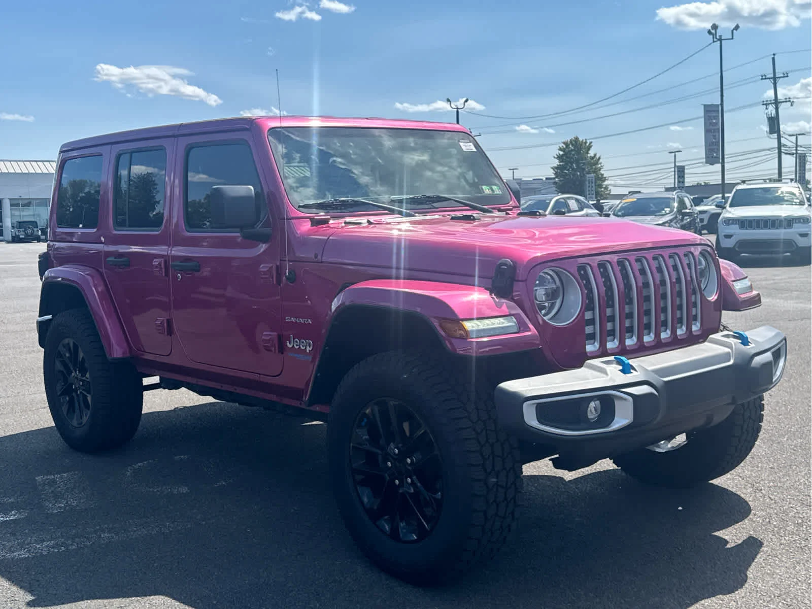 Used 2022 Limited Edition Tuscadero Pearlcoat Jeep Unlimited Sahara image 7