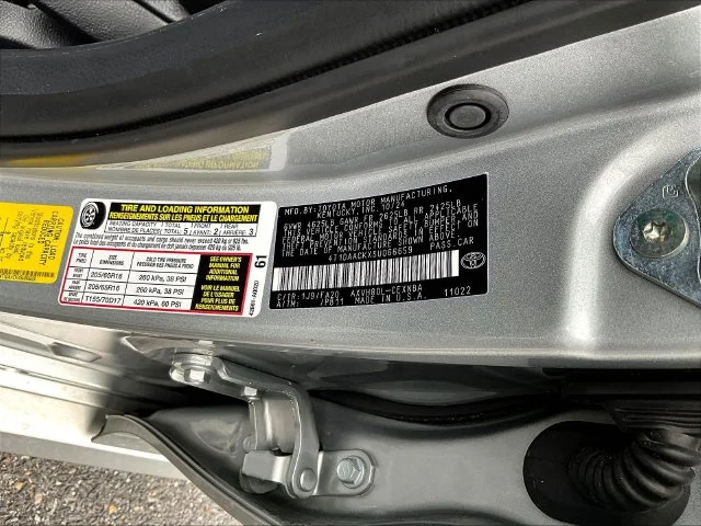 Used 2025 Silver Toyota LE image 21