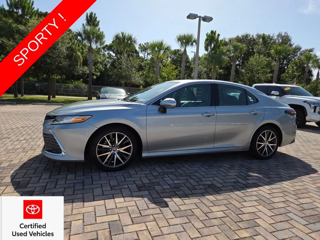 Certified Used 2023 Silver Toyota XLE image 3