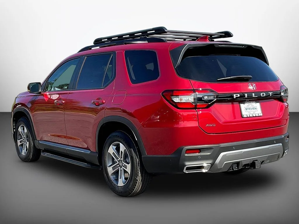 New 2026 Radiant Red Metallic II Honda AWD EX-L image 4