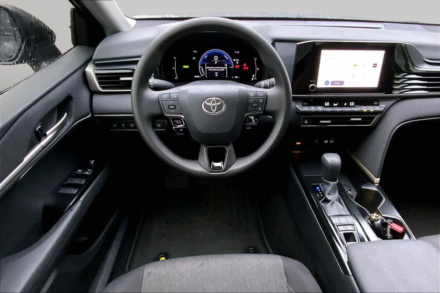 Used 2025 Midnight Black Metallic Toyota LE image 5