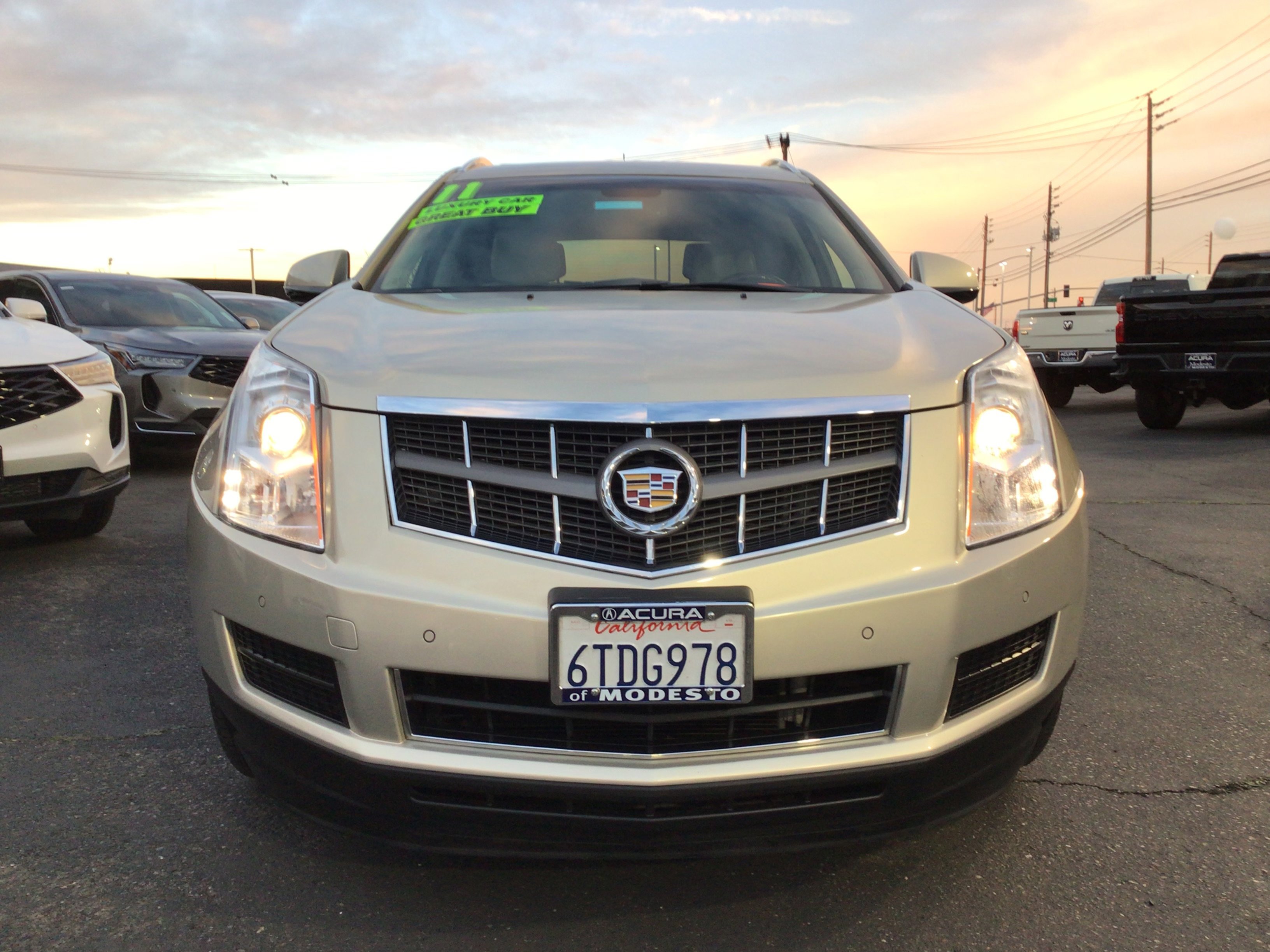 Used 2011 Cadillac SRX Luxury Collection with VIN 3GYFNAEYXBS675411 for sale in Modesto, CA