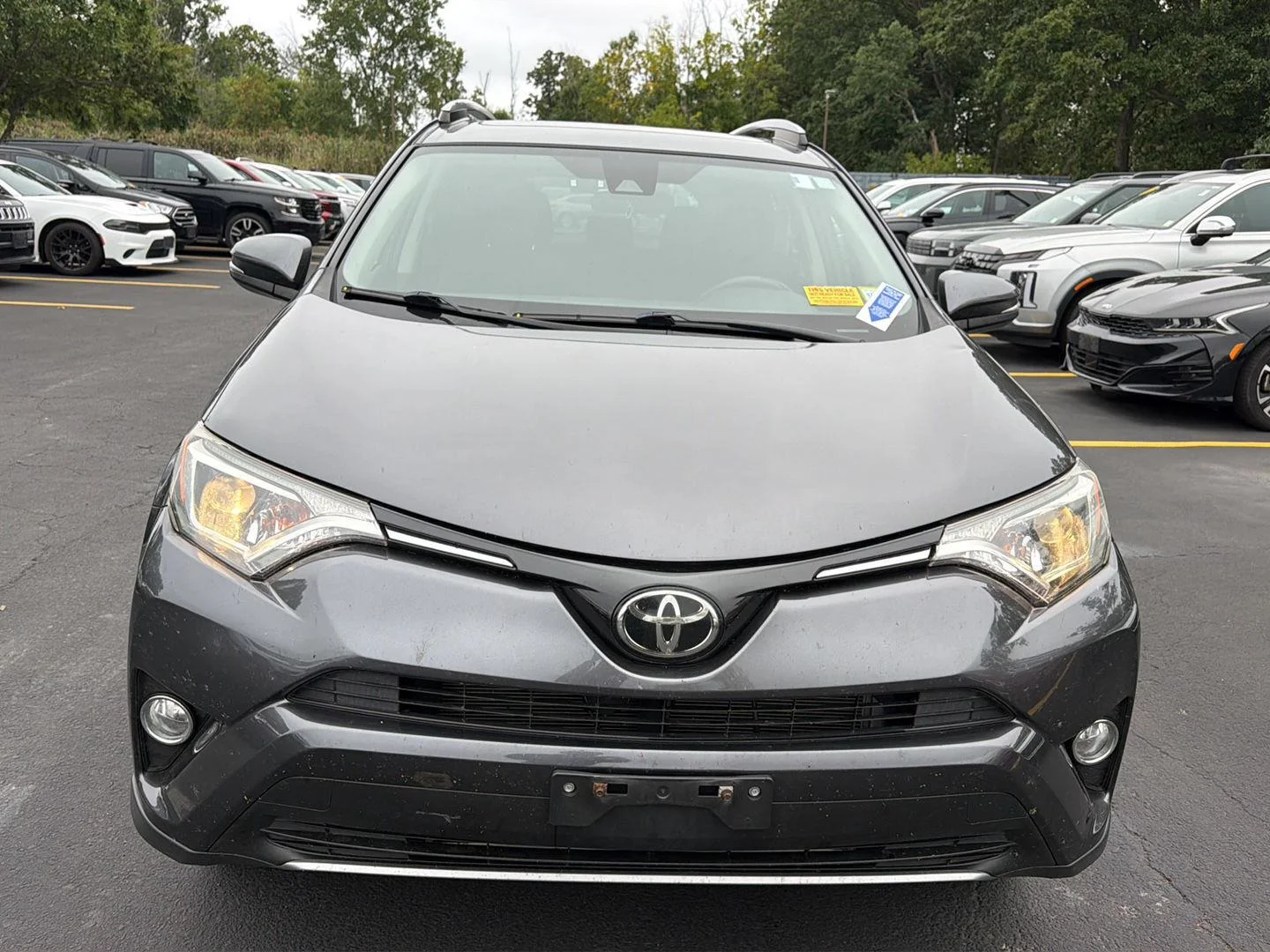 Used 2018 Magnetic Gray Metallic Toyota XLE image 2