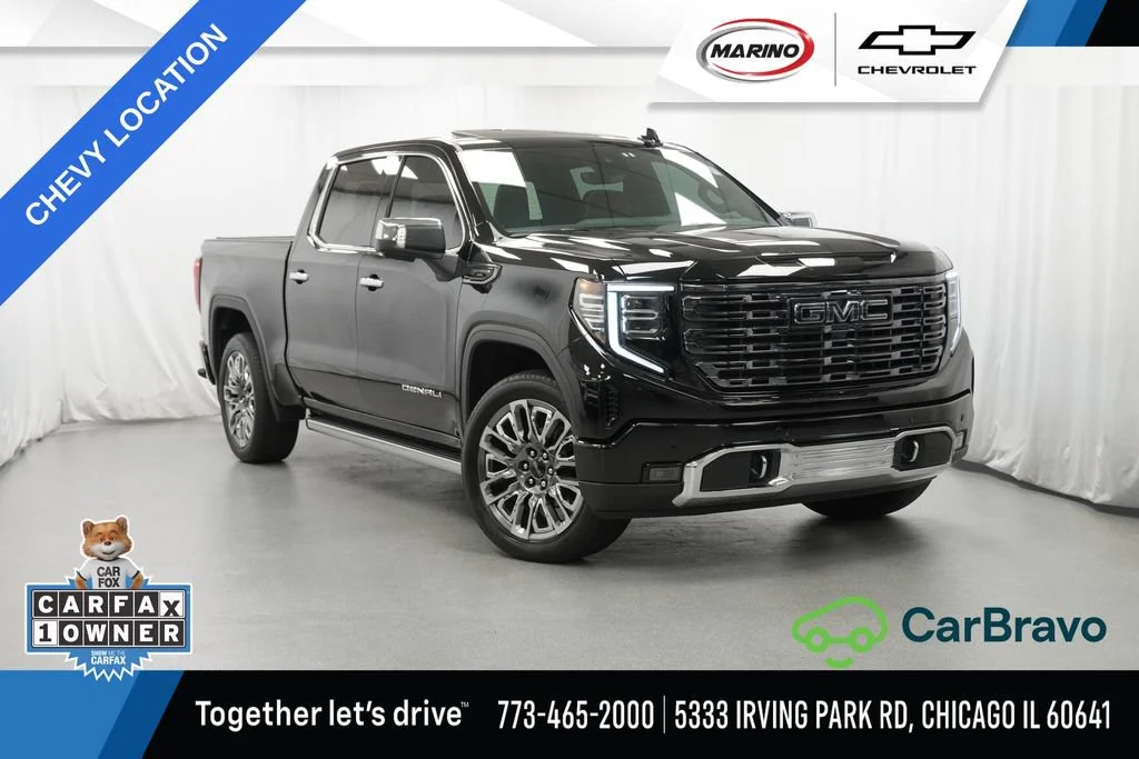Used 2025 Onyx Black GMC Denali Ultimate image 1