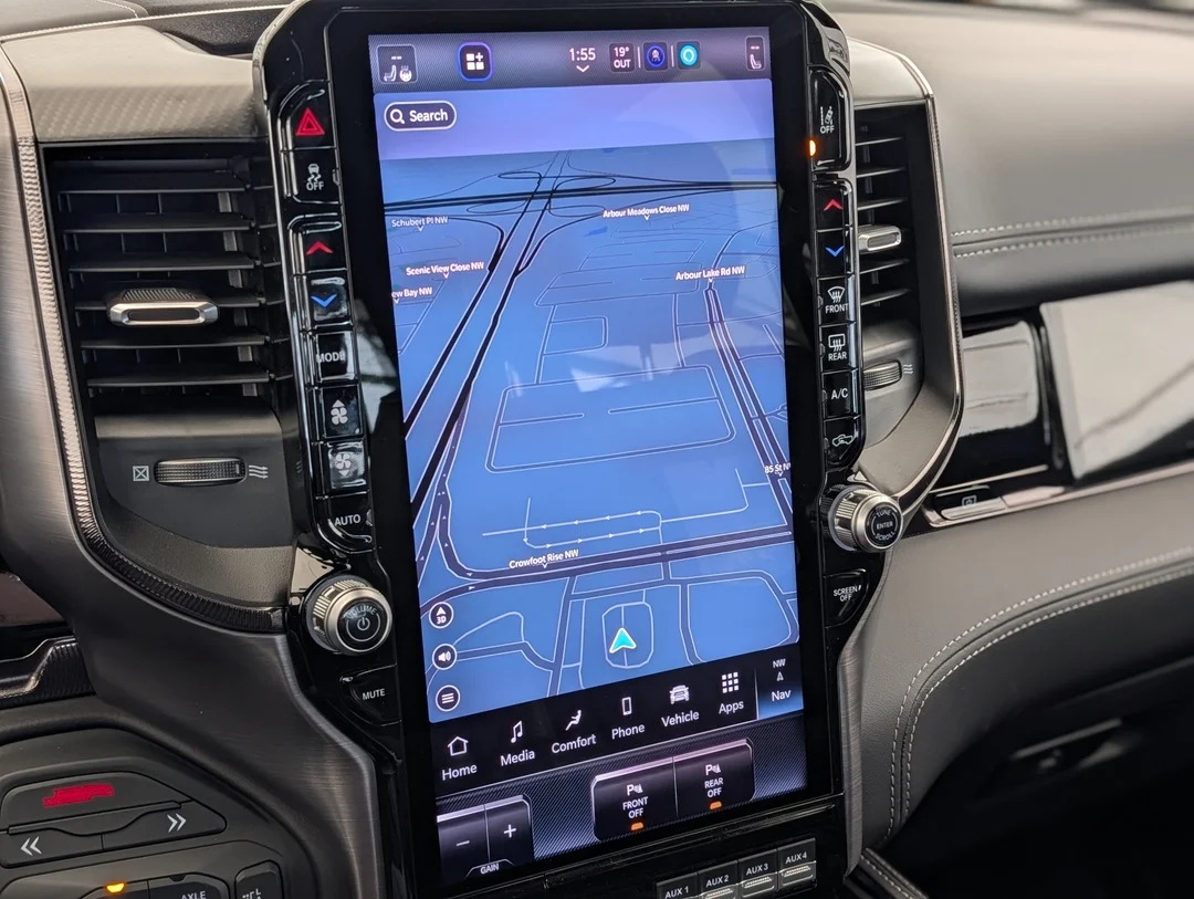 New 2026 Black RAM RHO - - 4x4 - Bilstein Shocks - Panoramic Sunroof - Leather Suede Seats & More! image 26