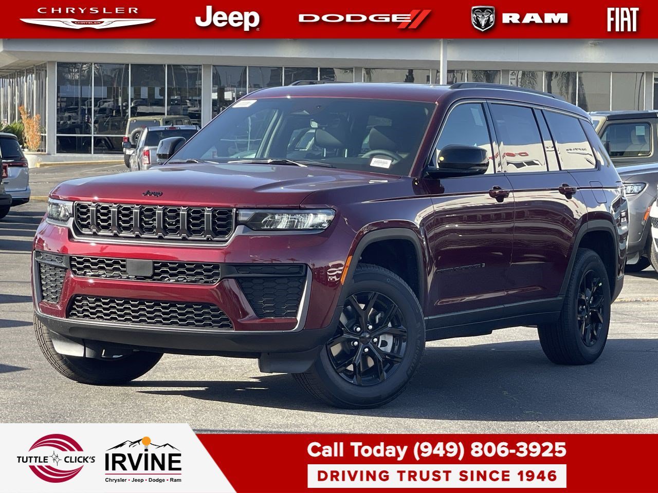New 2026 Velvet Red Pearlcoat Jeep Laredo Altitude image 1