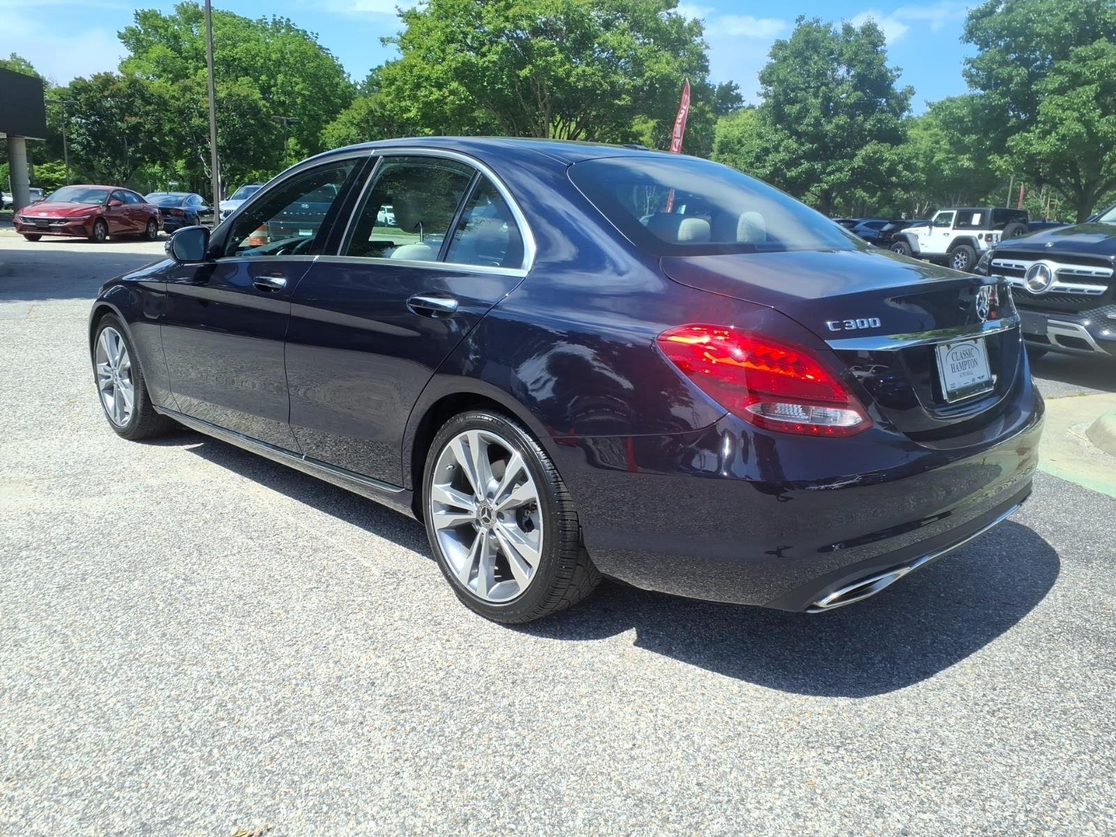 Used 2018 Lunar Blue Metallic Mercedes-Benz C 300 image 8