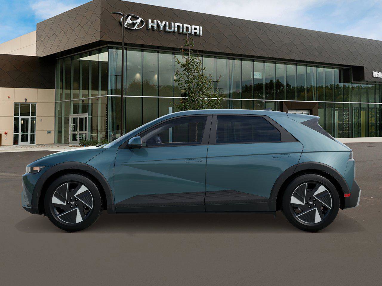 New 2026 Digital Teal Hyundai SEL AWD image 4