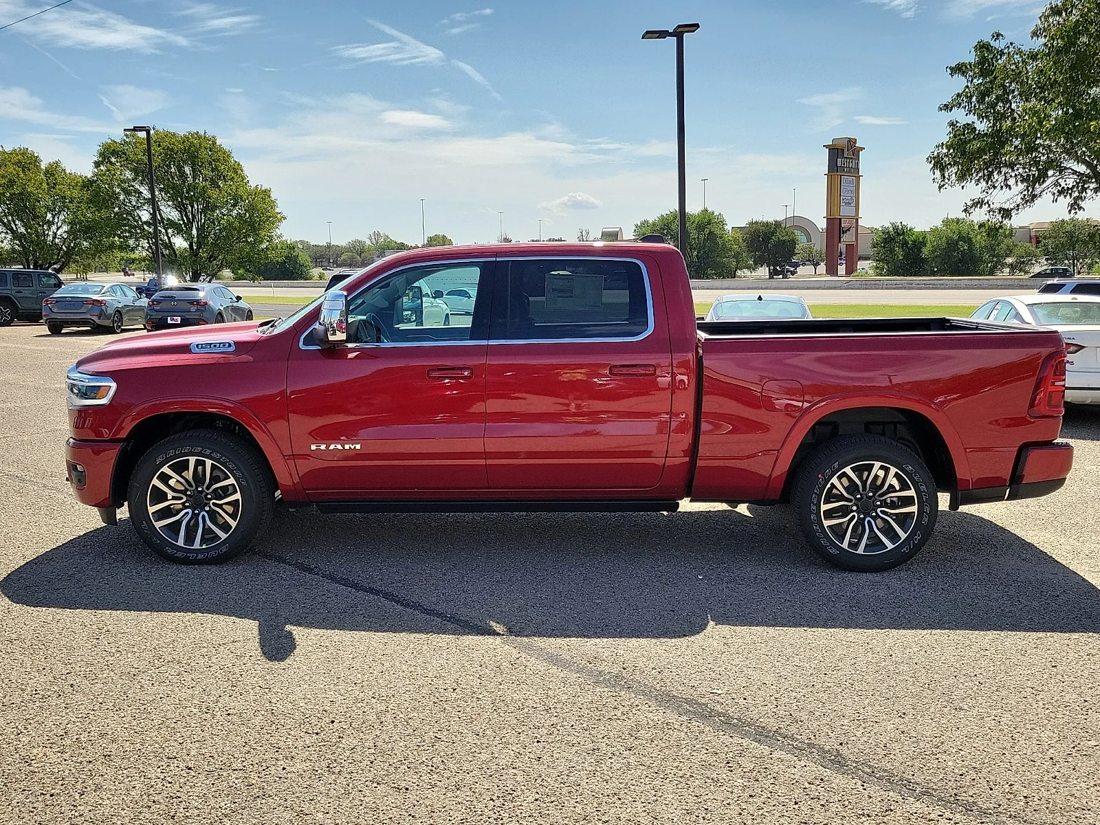 New 2027 Molten Red Pearlcoat Ram LIMITED LONGHORN CREW CAB 4X4 6