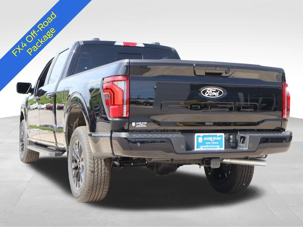 New 2026 Agate Black Metallic Ford Lariat® image 3