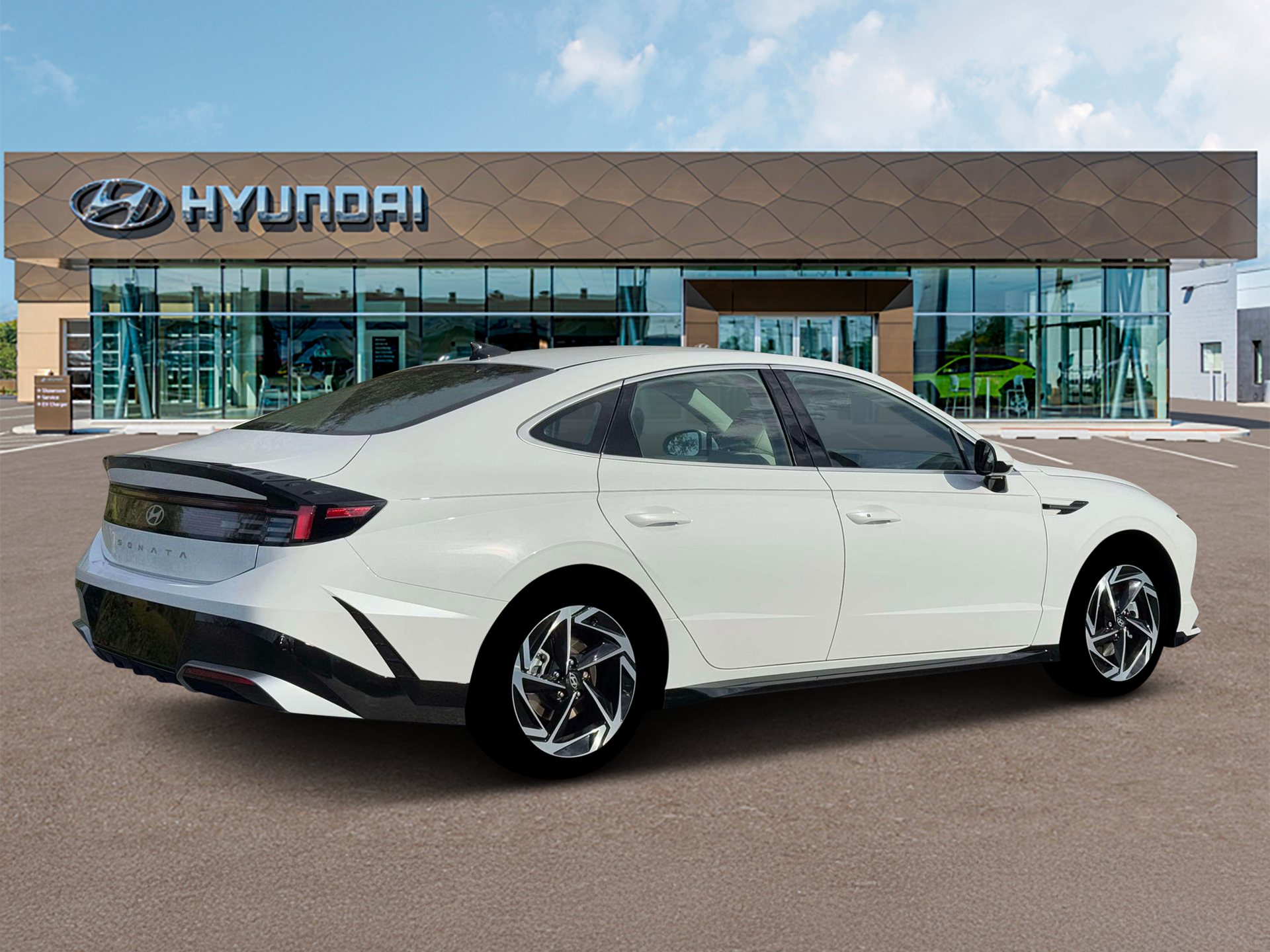 New 2026 White Hyundai SEL Sport image 7