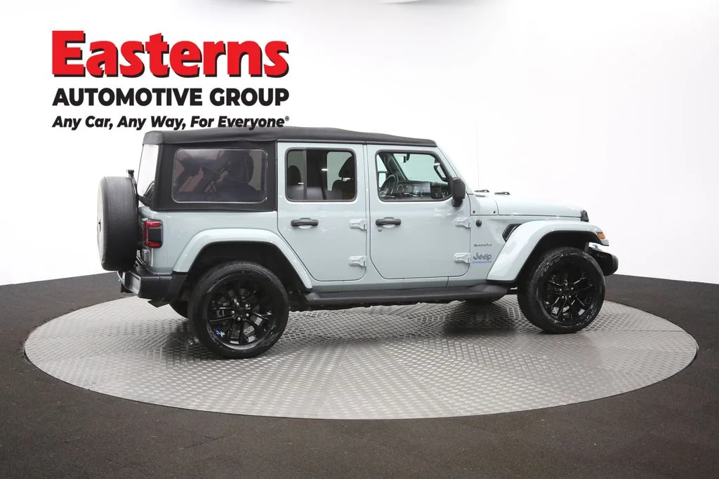 Used 2023 Gray Jeep Sahara 4xe image 43