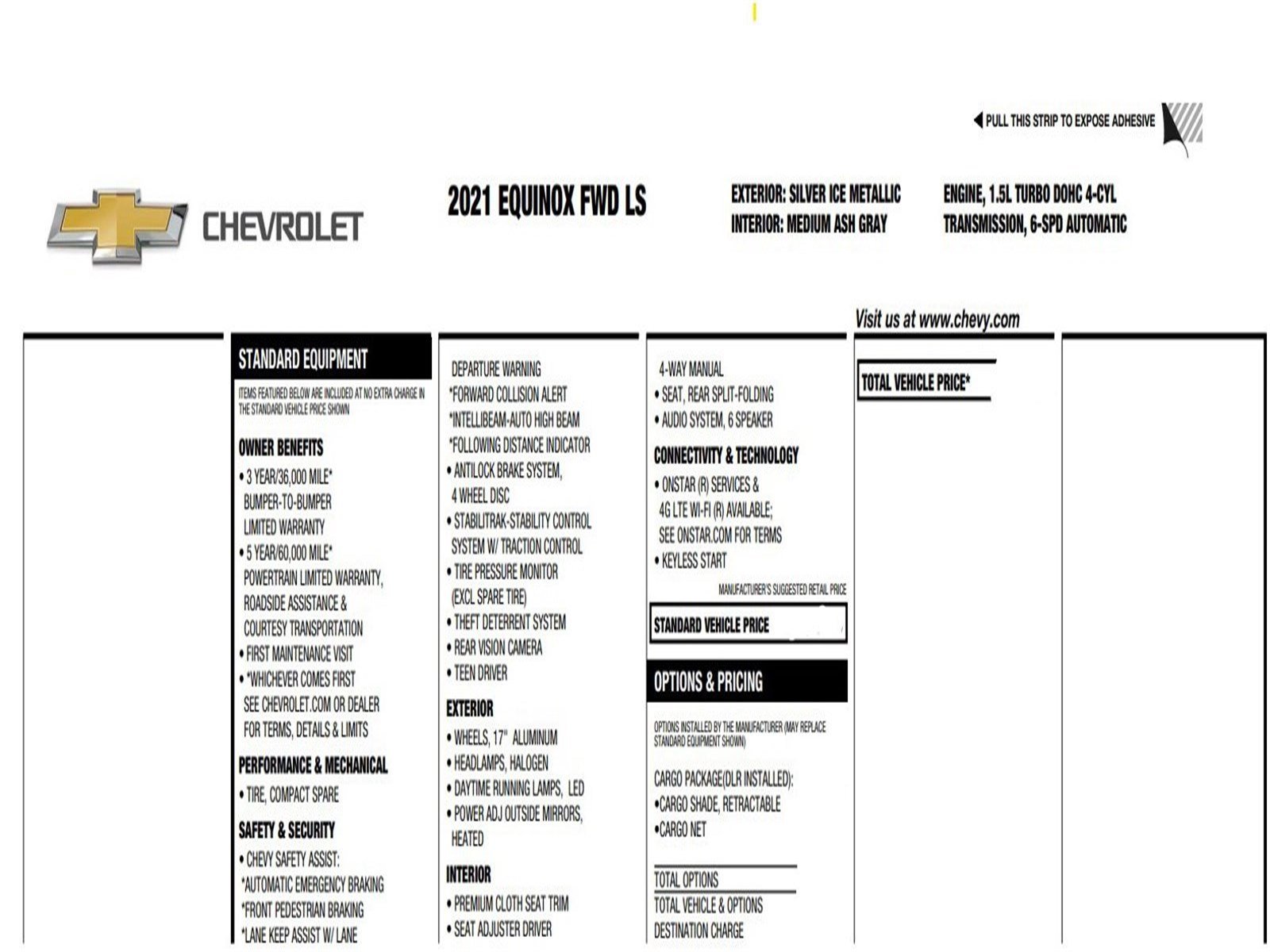 2021 Chevrolet Equinox LS