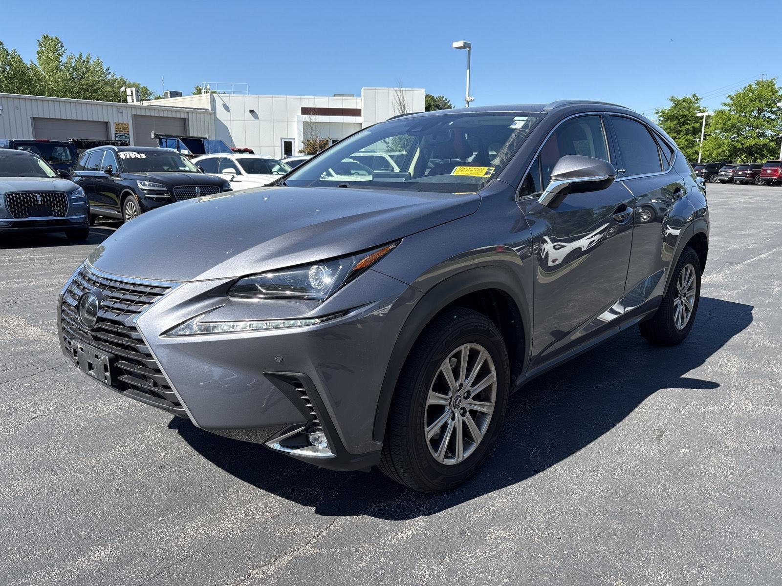 Used 2020 Nebula Gray Pearl Lexus NX 300 image 3