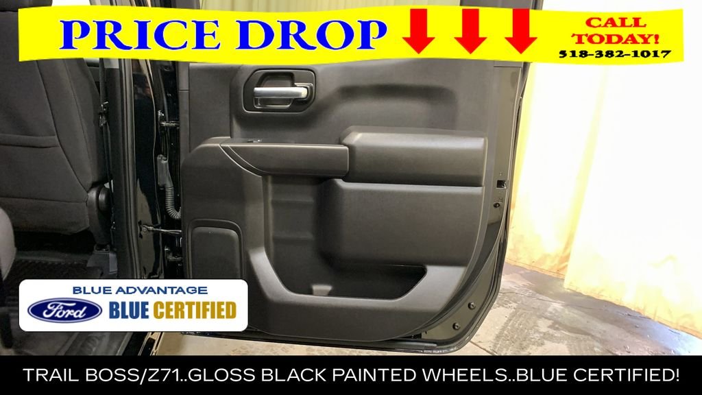 Certified Used 2024 Black Chevrolet Custom Trail Boss image 13