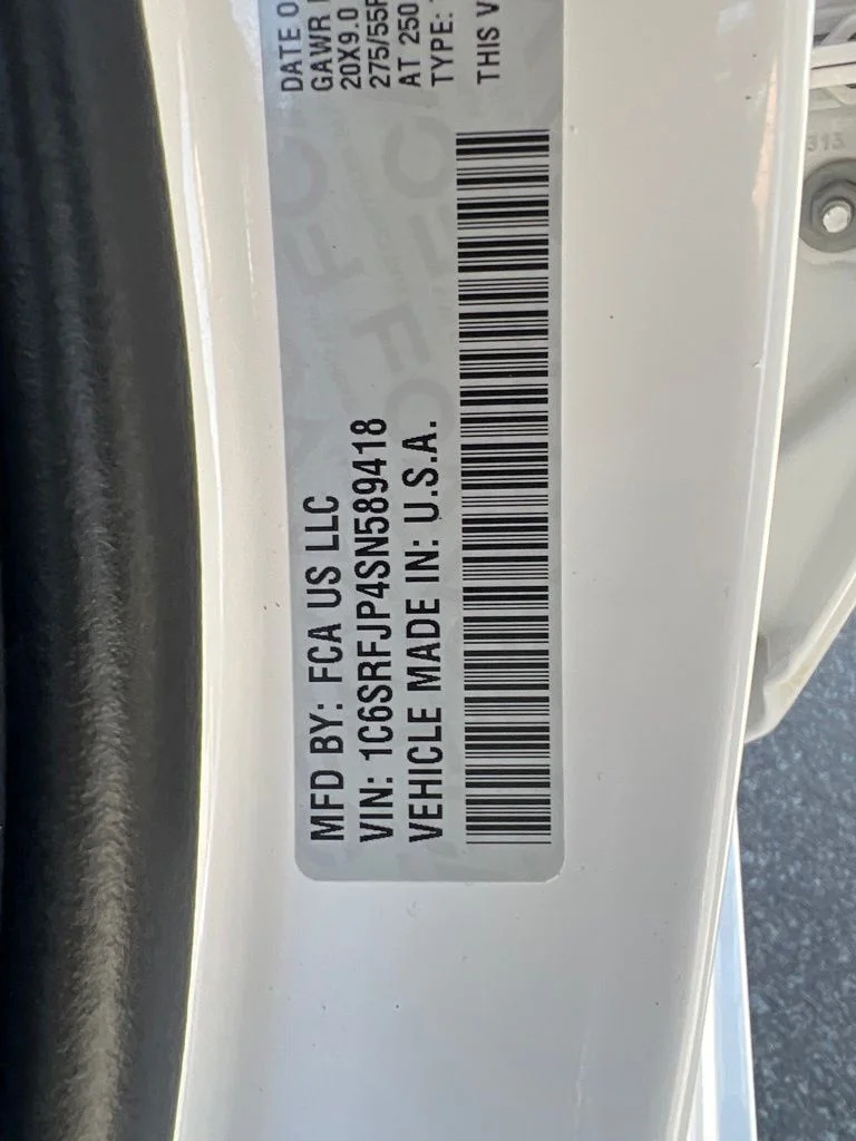 Used 2025 White Ram Laramie image 25