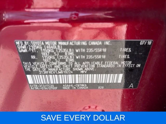 Used 2018 Red Toyota Adventure image 8