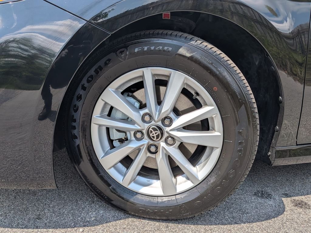 Certified Used 2025 Black Toyota LE image 6