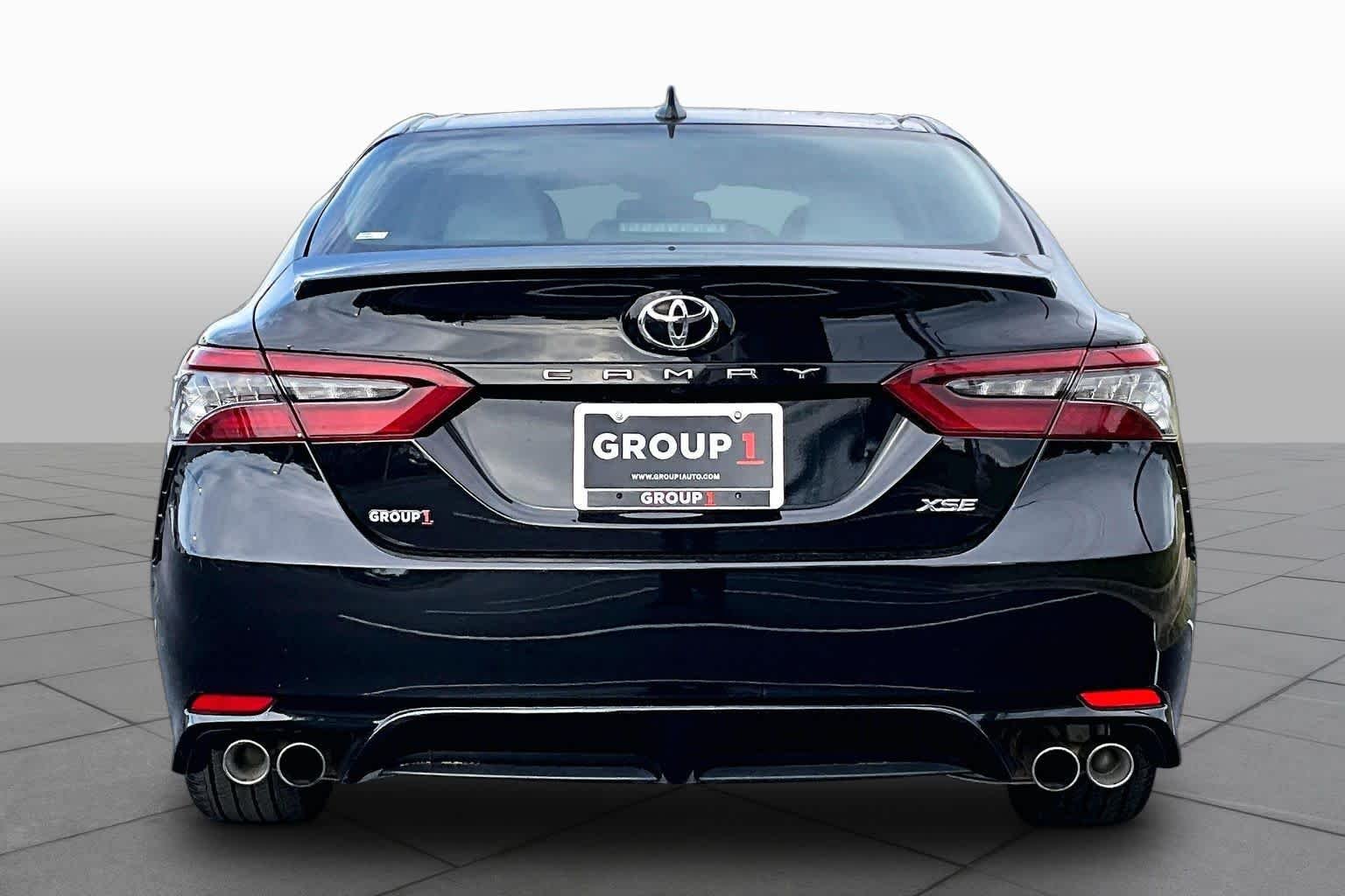 Used 2023 Midnight Black Metallic Toyota XSE image 9