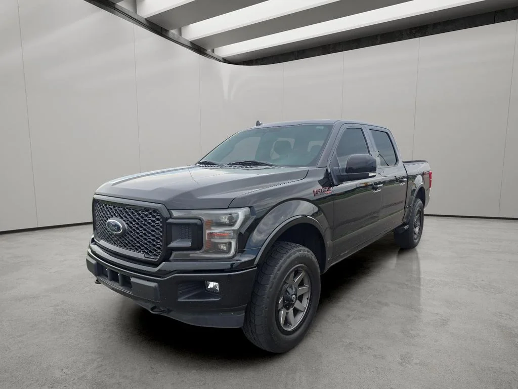 Used 2018 SHADOW BLACK Ford LARIAT image 1
