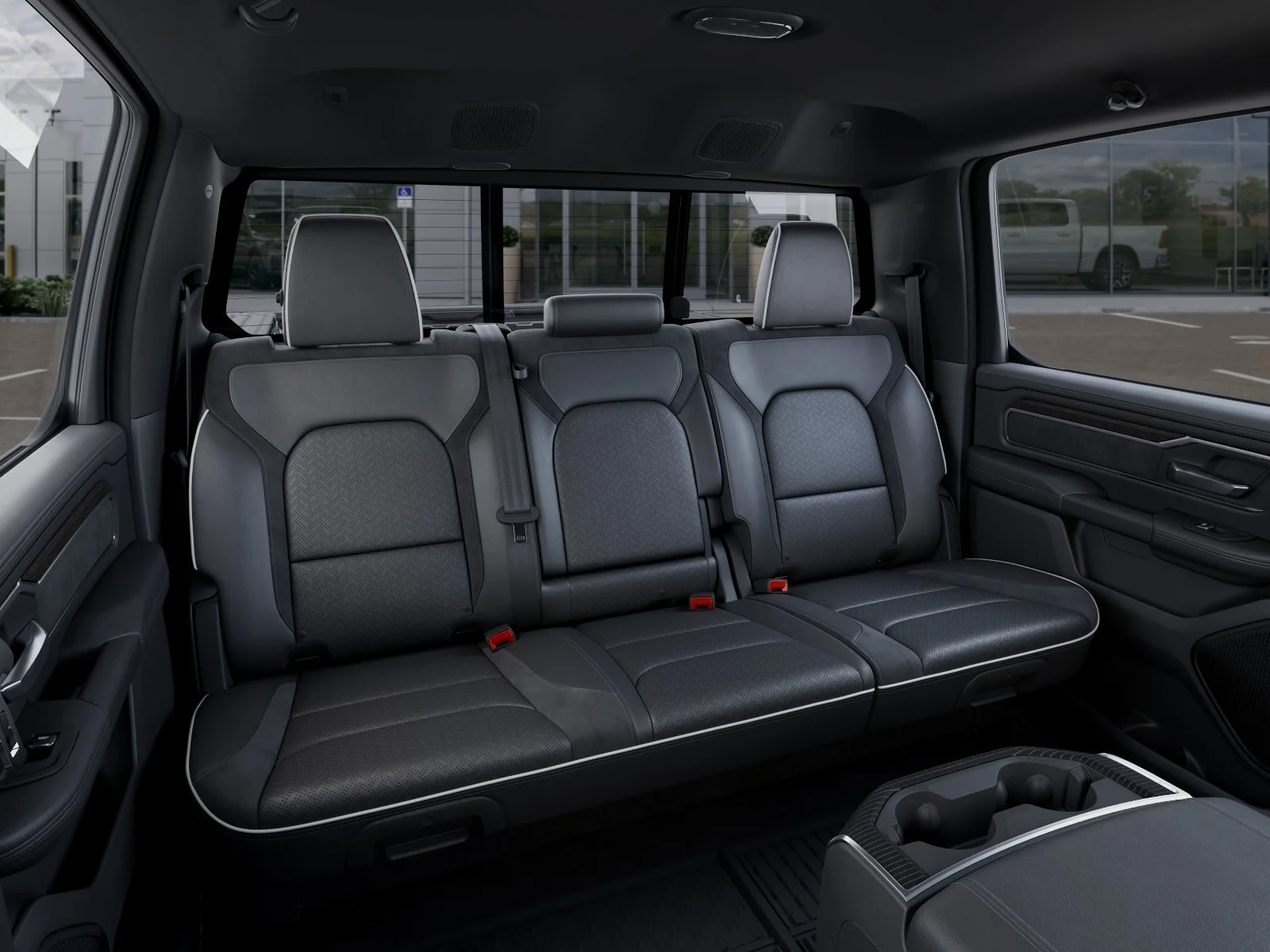 New 2026 Granite Crystal Metallic Clear-Coat Exterior Paint RAM Laramie image 42